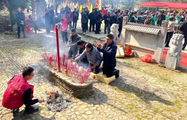 热烈祝贺颍川陈氏浮梁盐仓岭派甲辰春祭始祖英烈侯陵典礼圆满成功-图片3