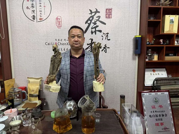 华文媒体中国沉香之乡考察行-图片21
