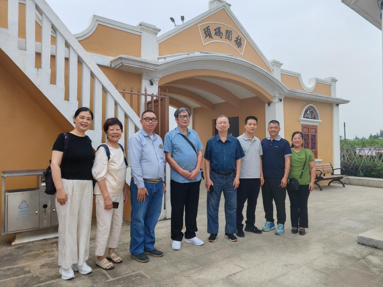 暨南大学著名学者赴新会考察侨乡文化