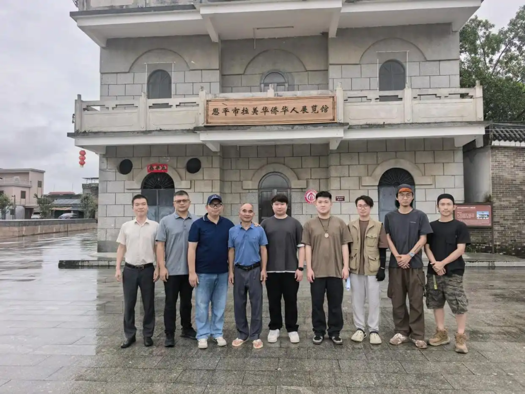 「侨青故事」镜头聚焦岑委豪:他用心同情推动中委民间友好交流