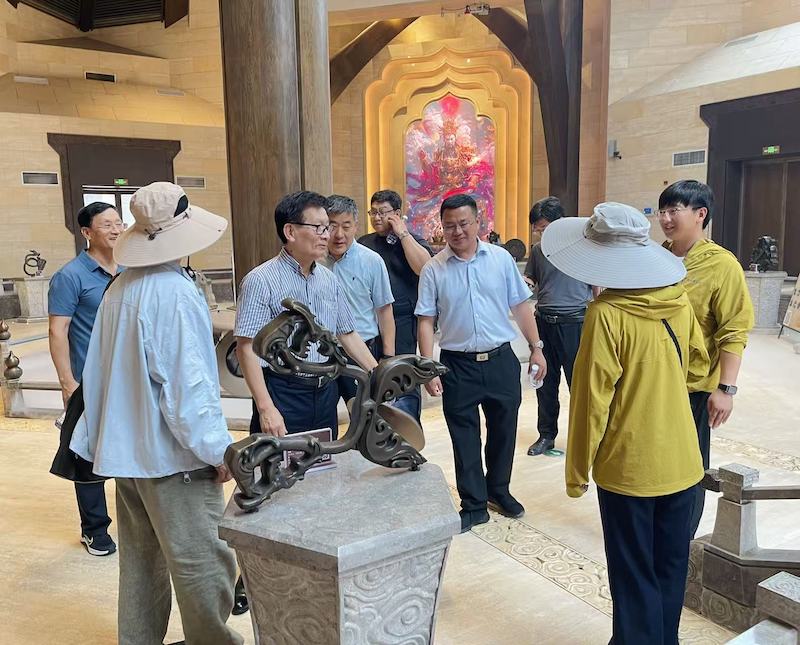 世界财神文化联合会参访团赴日照考察共谋财神文化与文旅产业融合发展-图片5