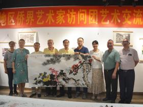 广州地区侨界艺术家代表团走进杜阮寻找最美侨乡