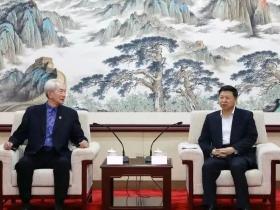 台湾“国际洪门中华总会”代表团来京参访