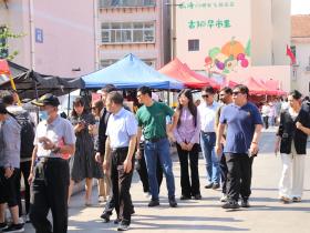 逛威海古陌早市 感受浓浓烟火气